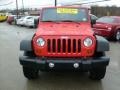 2011 Flame Red Jeep Wrangler Sport S 4x4  photo #8