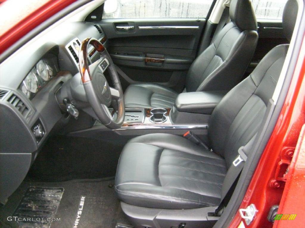 Dark Slate Gray Interior 2009 Chrysler 300 C HEMI Photo #45963539