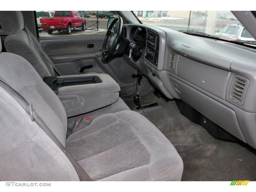 2000 Silverado 1500 LS Extended Cab 4x4 - Victory Red / Medium Gray photo #12