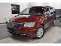 2011 Deep Cherry Red Crystal Pearl Chrysler Town & Country Touring - L  photo #2