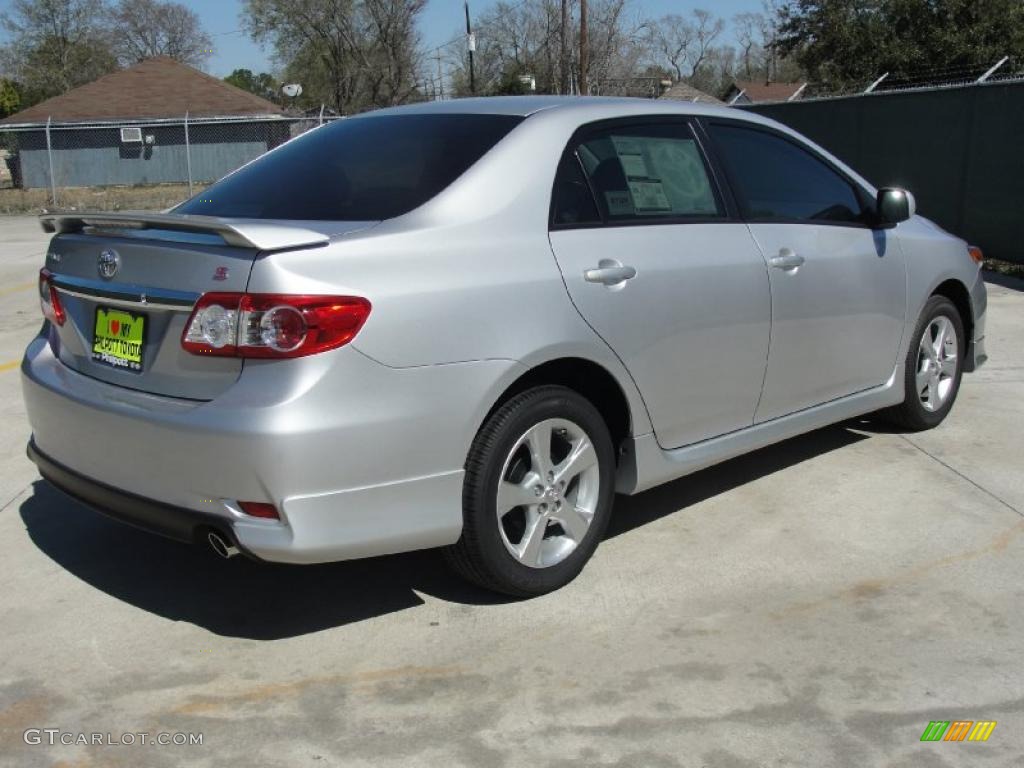 Classic Silver Metallic 2011 Toyota Corolla S Exterior Photo #45964085