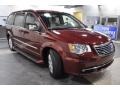 2011 Deep Cherry Red Crystal Pearl Chrysler Town & Country Touring - L  photo #4