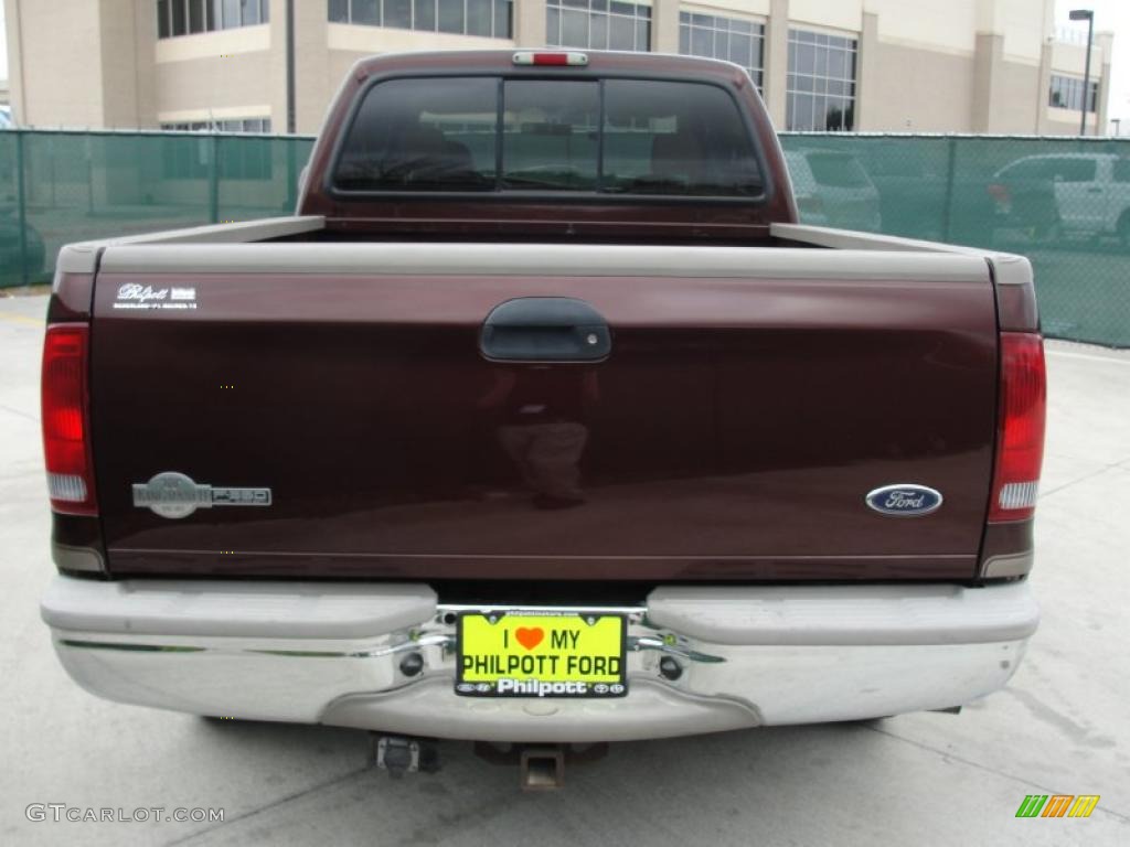 2004 F350 Super Duty King Ranch Crew Cab - Chestnut Brown Metallic / Castano Brown Leather photo #4