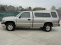 2001 Light Pewter Metallic Chevrolet Silverado 1500 LS Regular Cab 4x4  photo #6