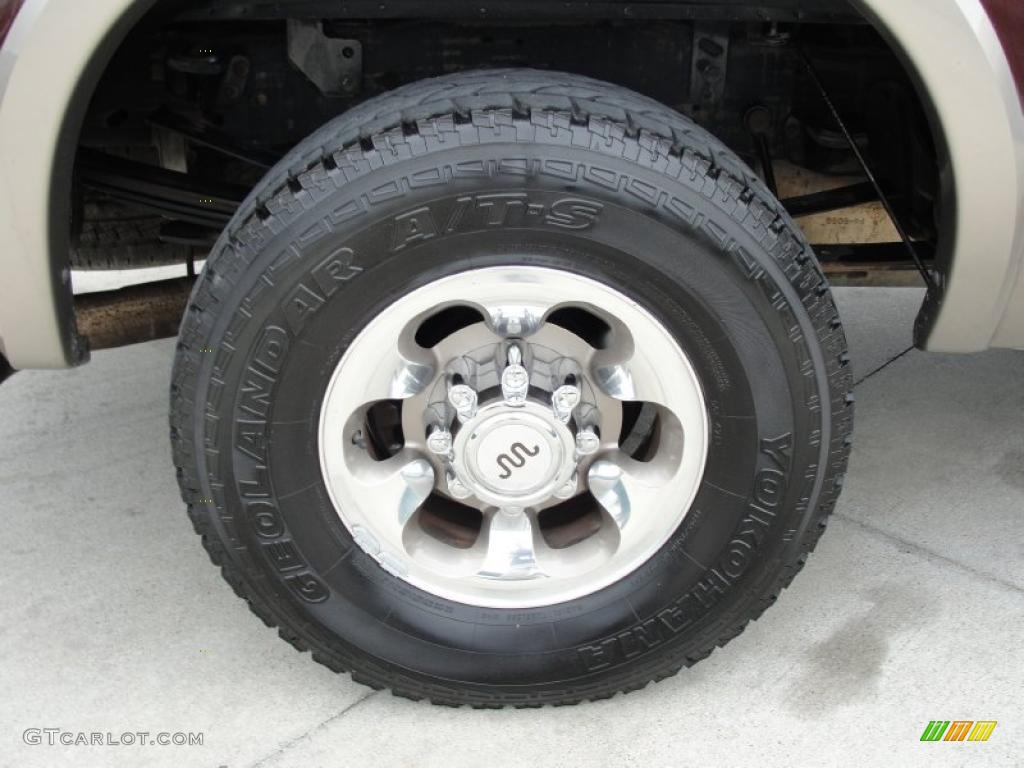 2004 Ford F350 Super Duty King Ranch Crew Cab Wheel Photo #45965840