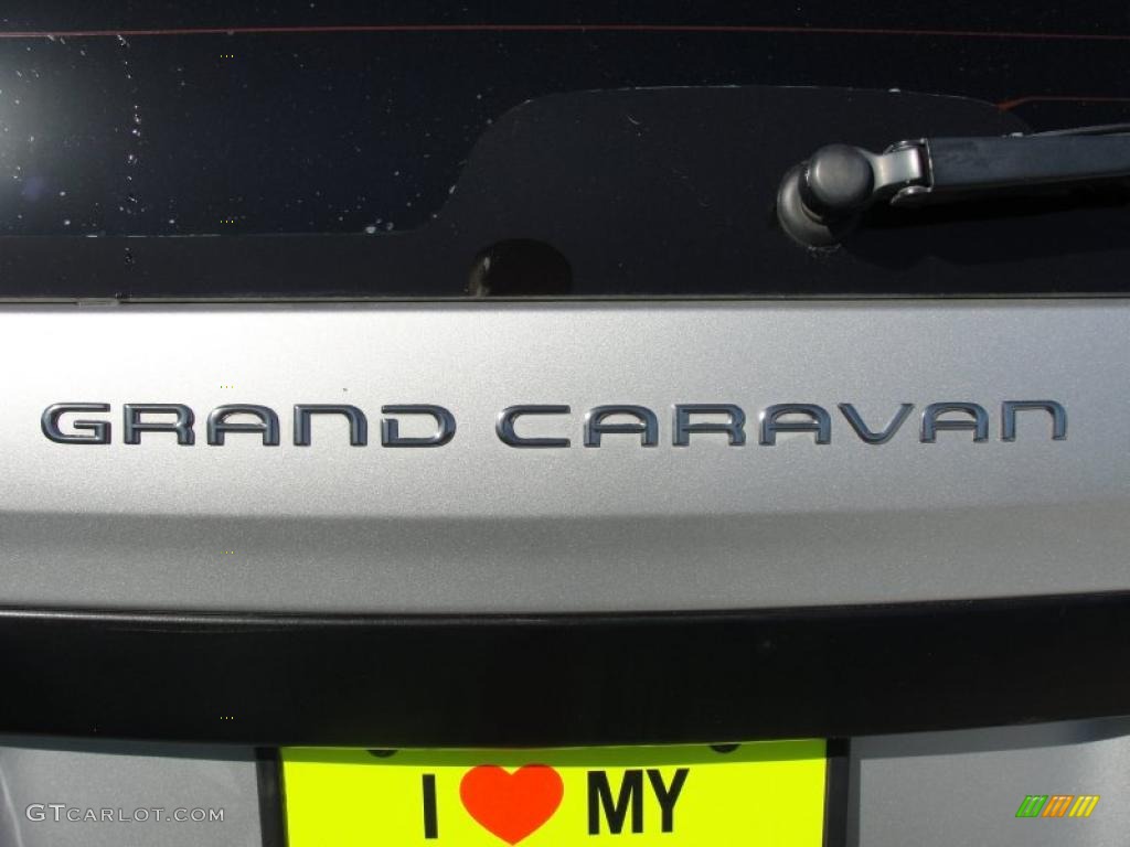 2007 Grand Caravan SE - Bright Silver Metallic / Medium Slate Gray photo #19