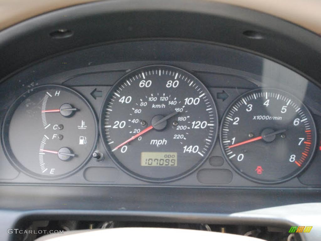 2000 Mazda Protege DX Gauges Photo #45967850
