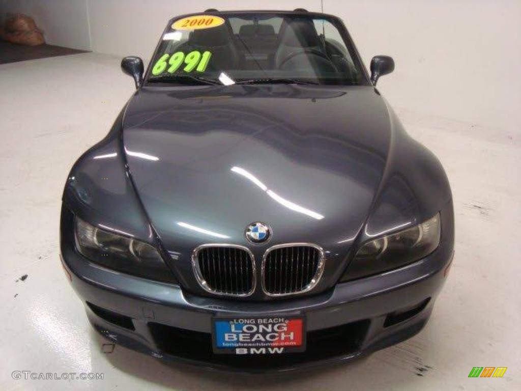 2000 Z3 2.3 Roadster - Steel Grey Metallic / Black photo #2