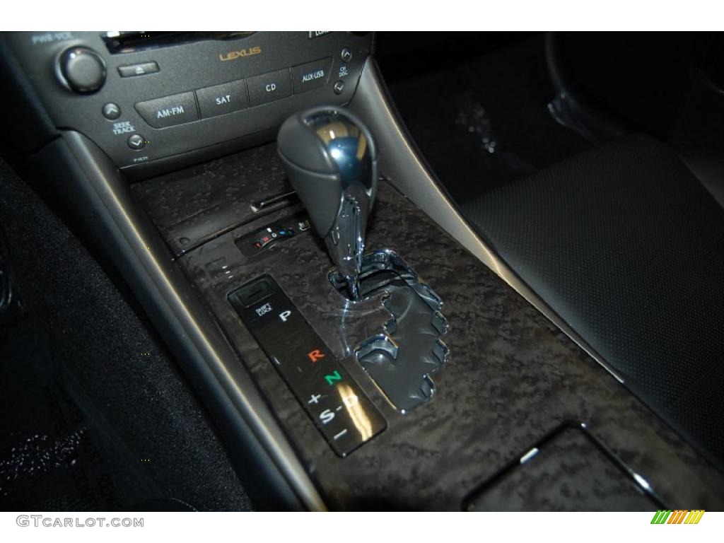 2010 Lexus IS 350C Convertible 6 Speed Paddle-Shift Automatic Transmission Photo #45968027
