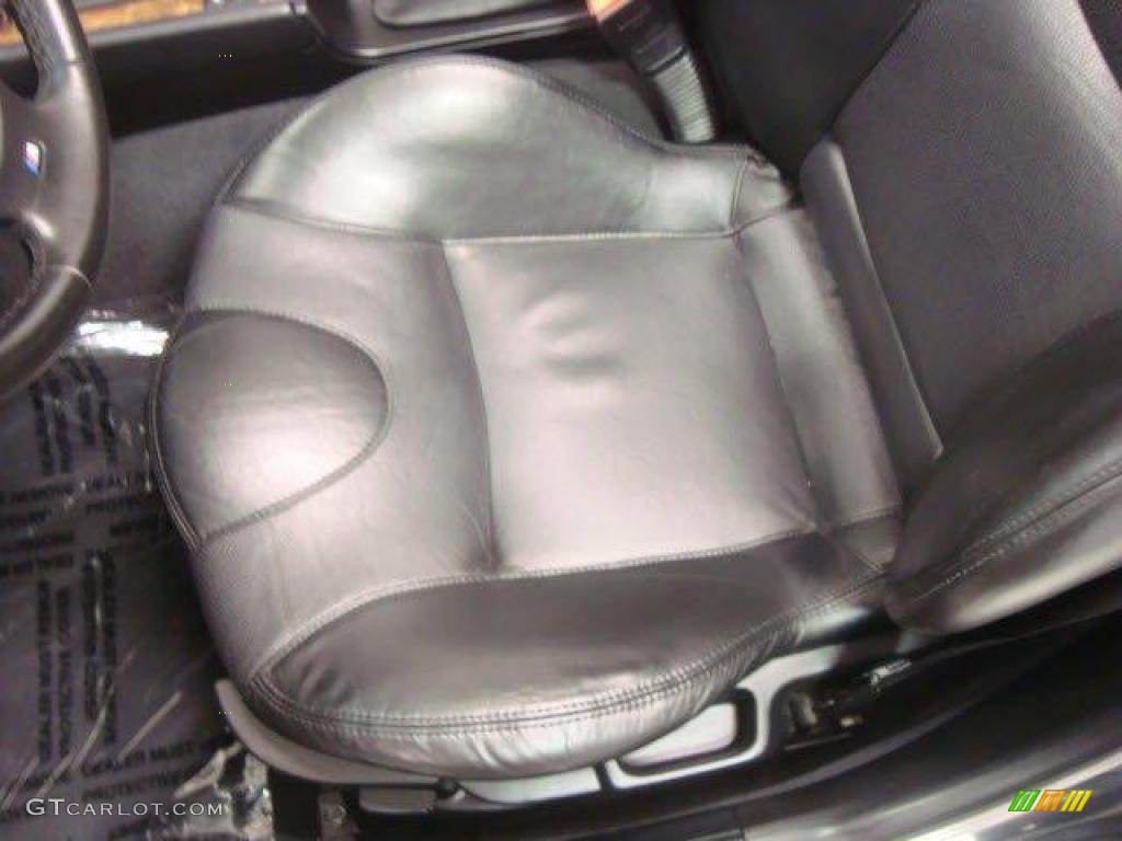 2000 Z3 2.3 Roadster - Steel Grey Metallic / Black photo #20