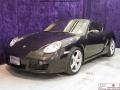 2007 Basalt Black Metallic Porsche Cayman S  photo #2