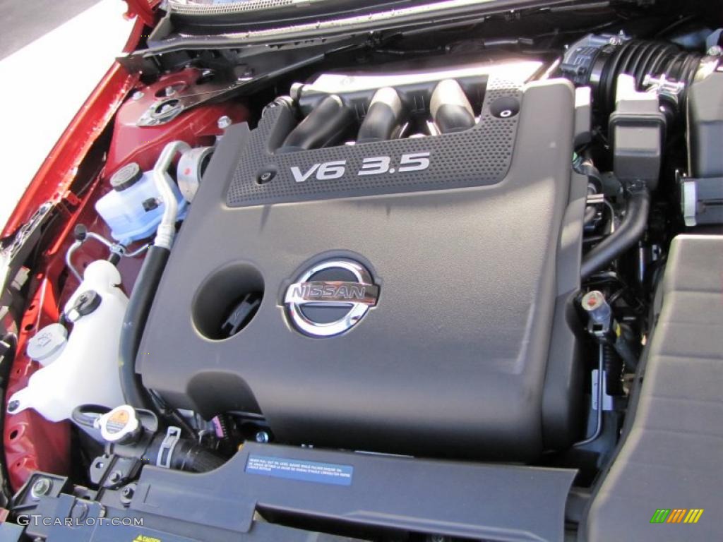 2011 Nissan Altima 3.5 SR 3.5 Liter DOHC 24 Valve CVTCS V6 Engine Photo #45968699