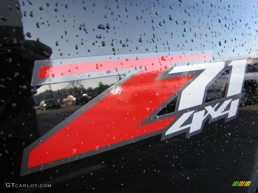 2009 Silverado 2500HD LTZ Crew Cab 4x4 - Black / Ebony photo #14