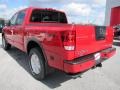 2011 Red Alert Nissan Titan Pro-4X Crew Cab 4x4  photo #2