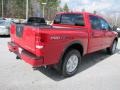 2011 Red Alert Nissan Titan Pro-4X Crew Cab 4x4  photo #4