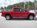 2011 Red Alert Nissan Titan Pro-4X Crew Cab 4x4  photo #5