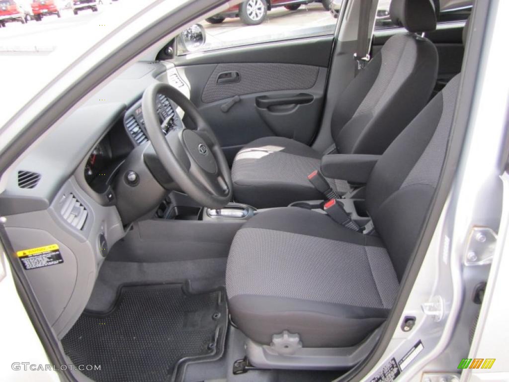 Gray Interior 2010 Kia Rio Rio5 LX Hatchback Photo #45969185