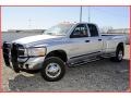 2005 Bright Silver Metallic Dodge Ram 3500 SLT Quad Cab 4x4 Dually  photo #1