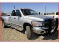 2005 Bright Silver Metallic Dodge Ram 3500 SLT Quad Cab 4x4 Dually  photo #13