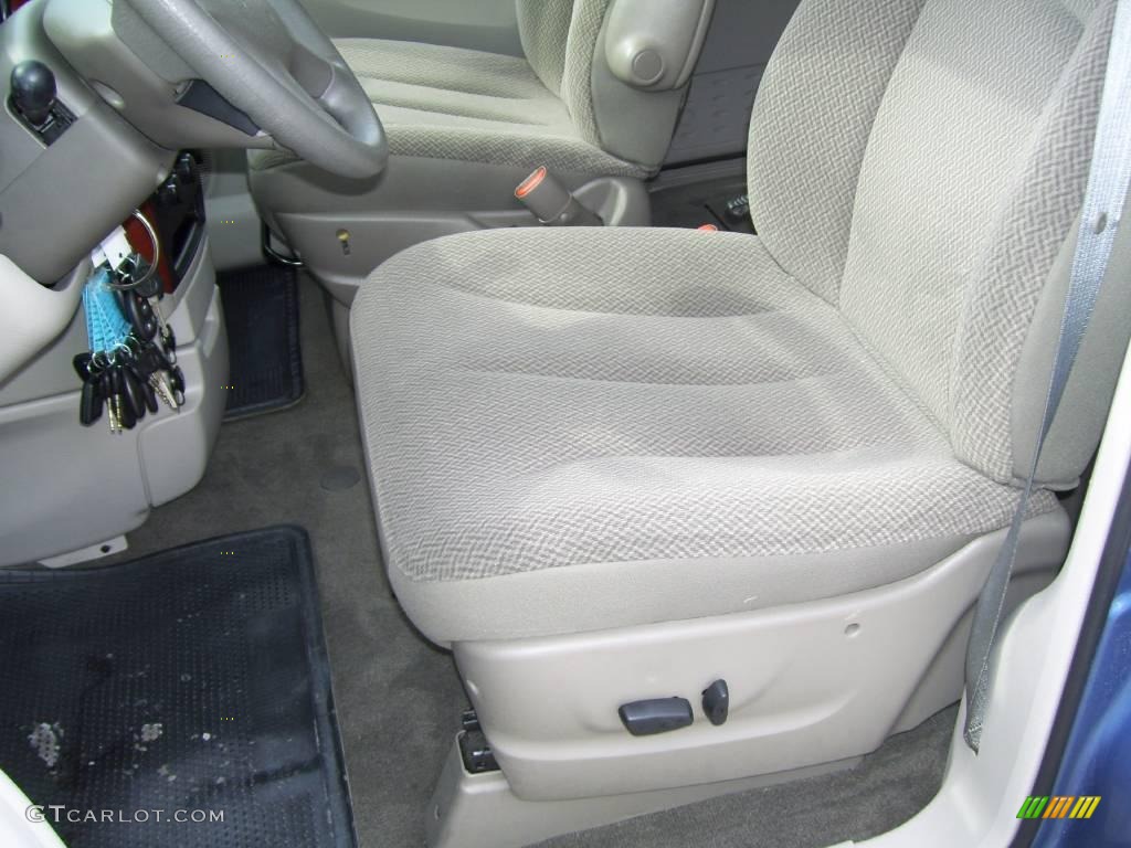 2007 Town & Country LX - Marine Blue Pearl / Medium Slate Gray photo #10