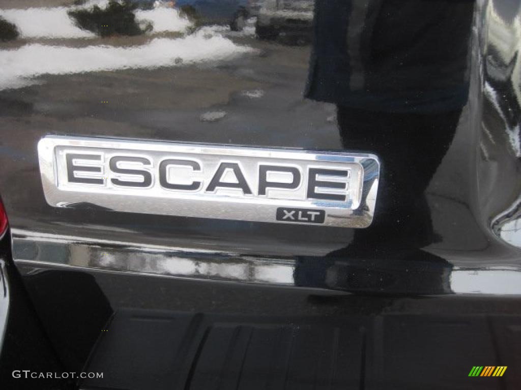 2009 Escape XLT V6 4WD - Black / Charcoal photo #20