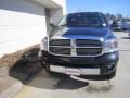 2009 Brilliant Black Crystal Pearl Dodge Ram 3500 Laramie Quad Cab 4x4 Dually  photo #2