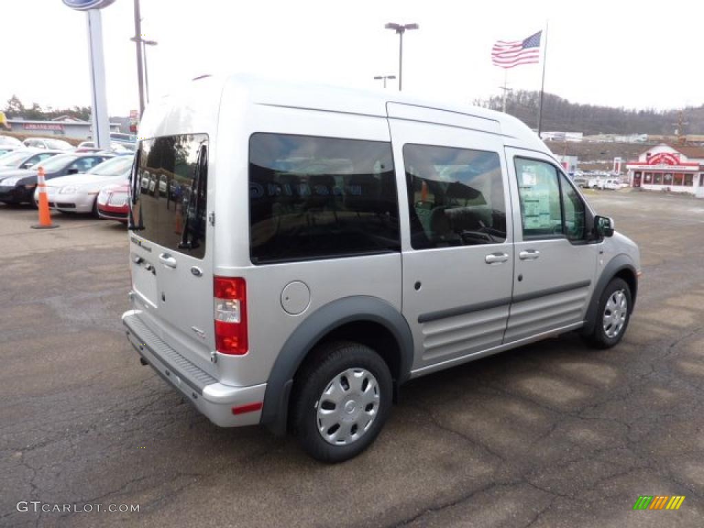 Silver Metallic 2011 Ford Transit Connect XLT Premium Passenger Wagon Exterior Photo #45970913