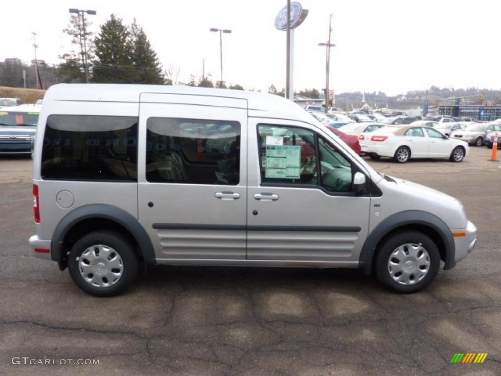 Silver Metallic 2011 Ford Transit Connect XLT Premium Passenger Wagon Exterior Photo #45970931