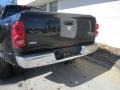2009 Brilliant Black Crystal Pearl Dodge Ram 3500 Laramie Quad Cab 4x4 Dually  photo #6
