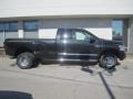 2009 Brilliant Black Crystal Pearl Dodge Ram 3500 Laramie Quad Cab 4x4 Dually  photo #15