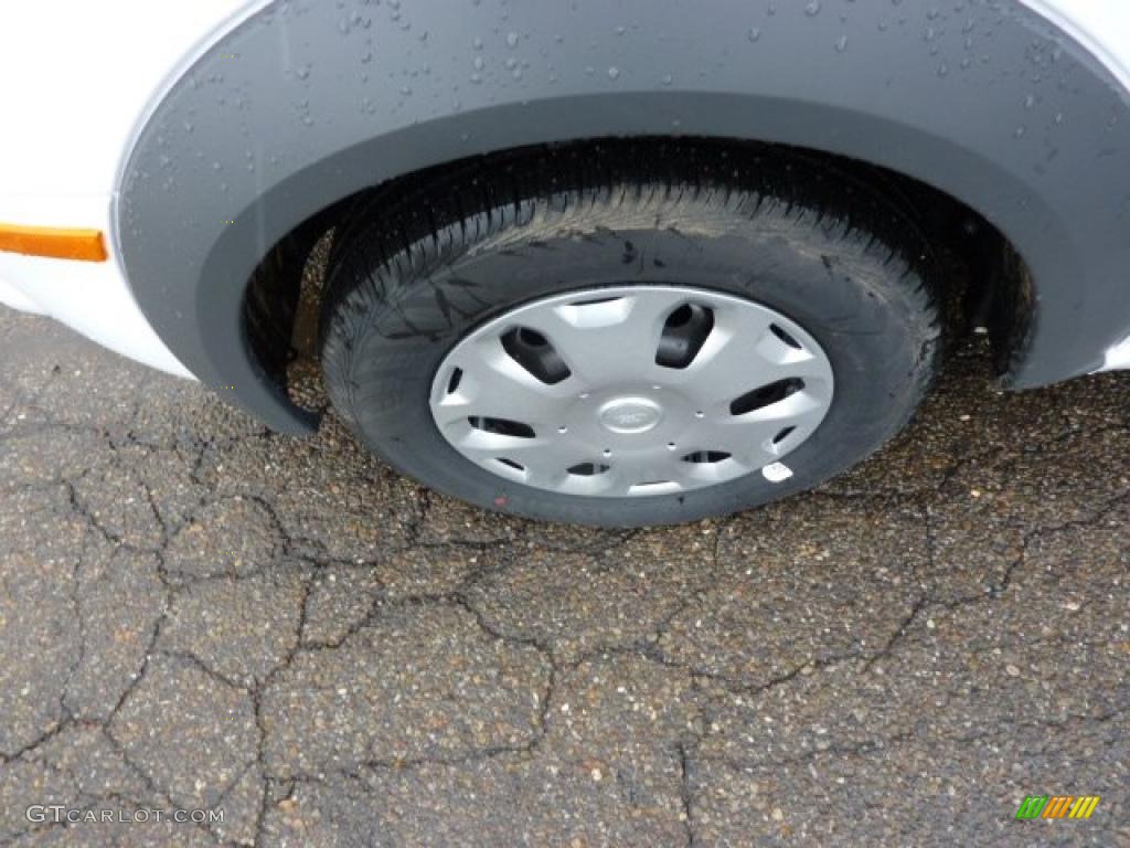 2011 Transit Connect XLT Premium Passenger Wagon - Frozen White / Dark Grey photo #9