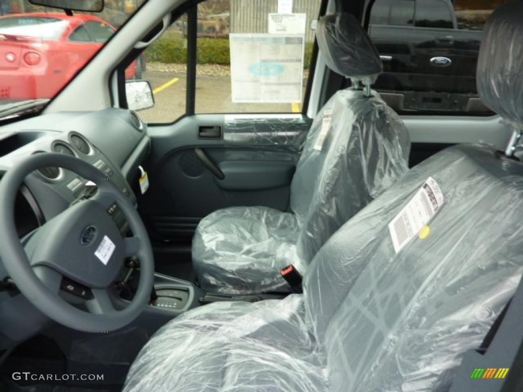 2011 Transit Connect XLT Premium Passenger Wagon - Frozen White / Dark Grey photo #10