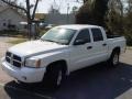 2007 Bright White Dodge Dakota SLT Quad Cab  photo #7