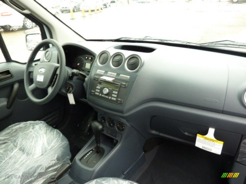 2011 Transit Connect XLT Premium Passenger Wagon - Frozen White / Dark Grey photo #16