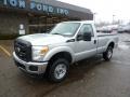 Ingot Silver Metallic - F250 Super Duty XL Regular Cab 4x4 Photo No. 8