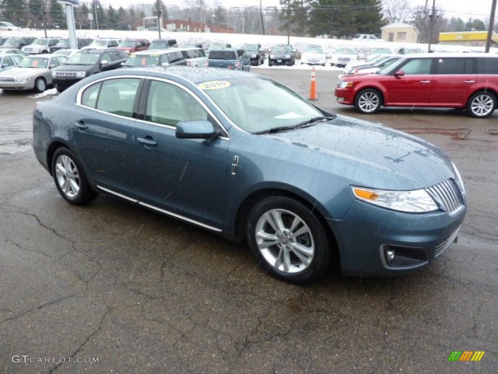 Steel Blue Metallic 2010 Lincoln MKS FWD Exterior Photo #45972305