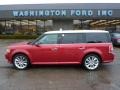 Red Candy Metallic 2010 Ford Flex SEL EcoBoost AWD
