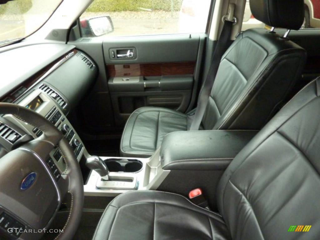 Charcoal Black Interior 2010 Ford Flex SEL EcoBoost AWD Photo #45972719