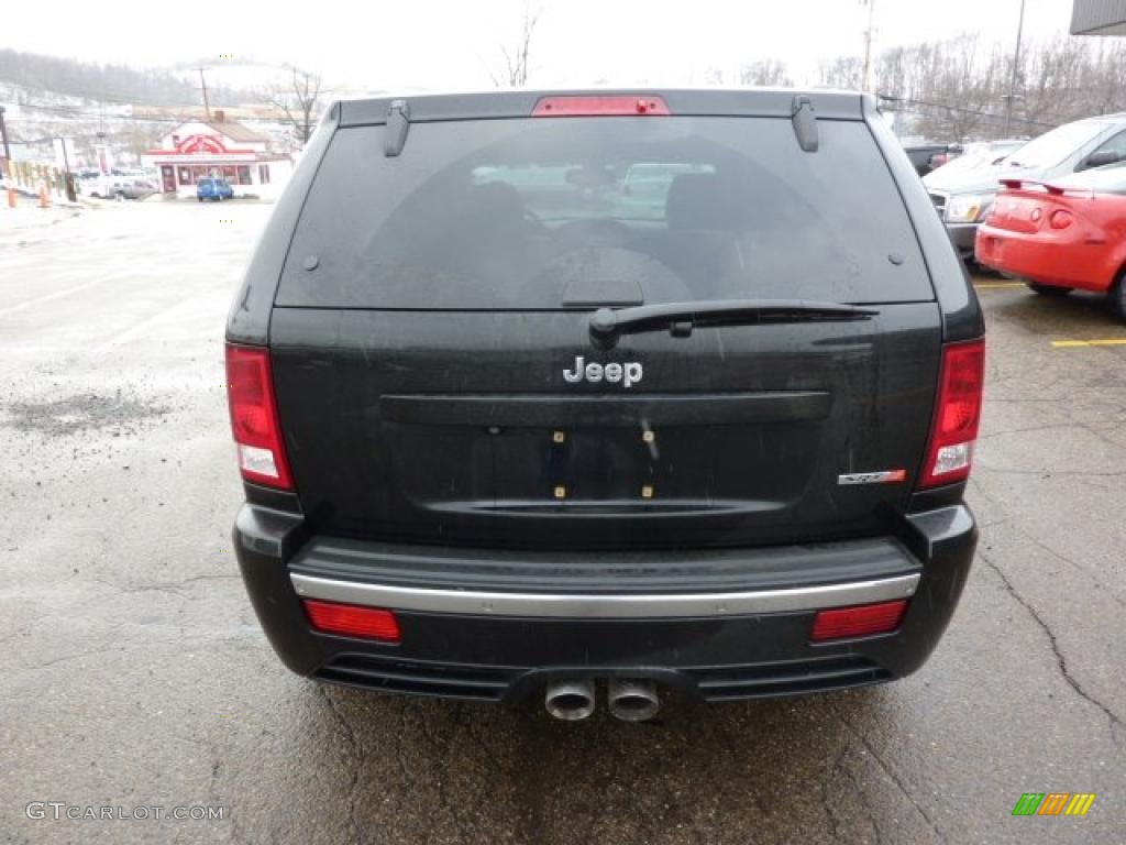 2007 Grand Cherokee SRT8 4x4 - Black / Medium Slate Gray photo #3