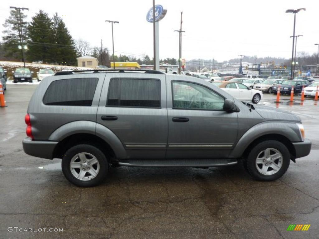 2005 Durango Limited 4x4 - Mineral Gray Metallic / Dark Khaki/Light Graystone photo #5