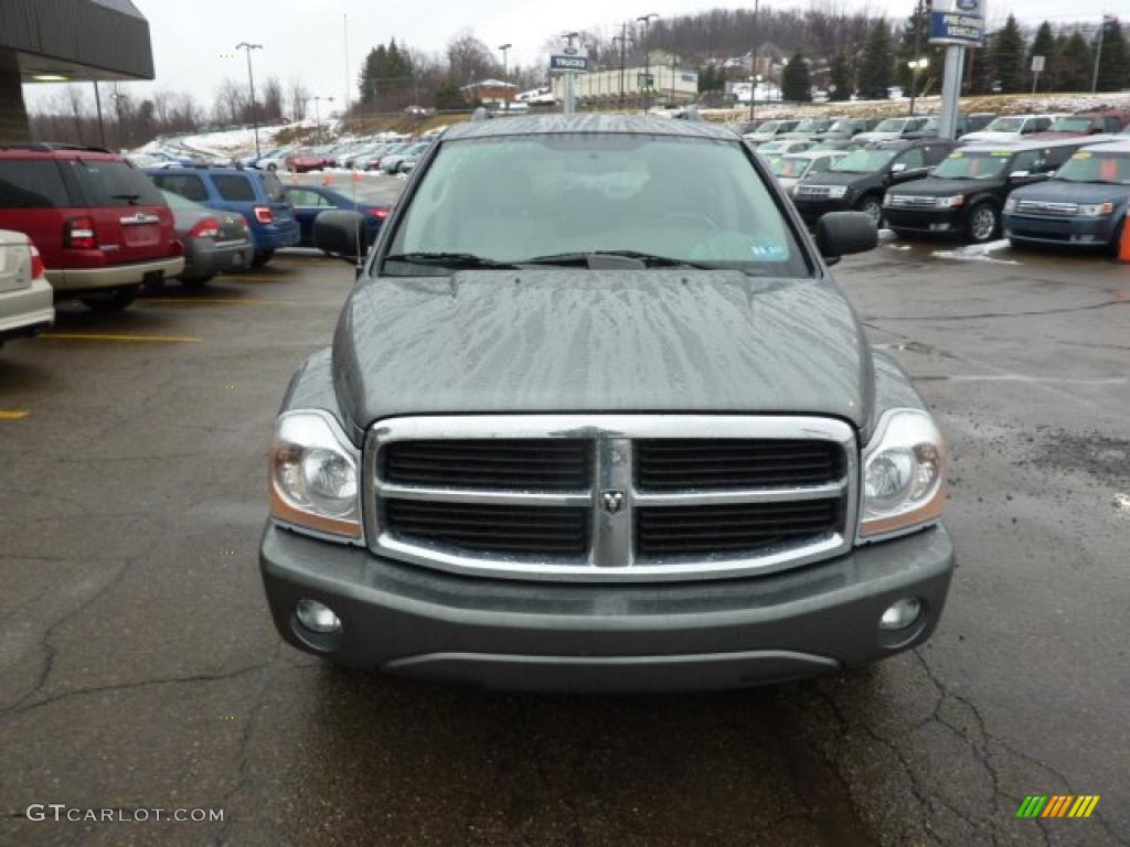 2005 Durango Limited 4x4 - Mineral Gray Metallic / Dark Khaki/Light Graystone photo #7