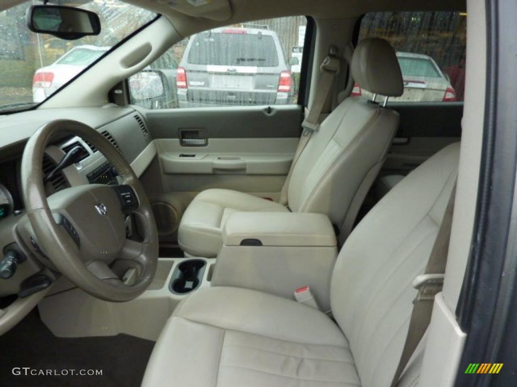2005 Durango Limited 4x4 - Mineral Gray Metallic / Dark Khaki/Light Graystone photo #10