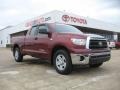 2010 Salsa Red Pearl Toyota Tundra Double Cab  photo #1