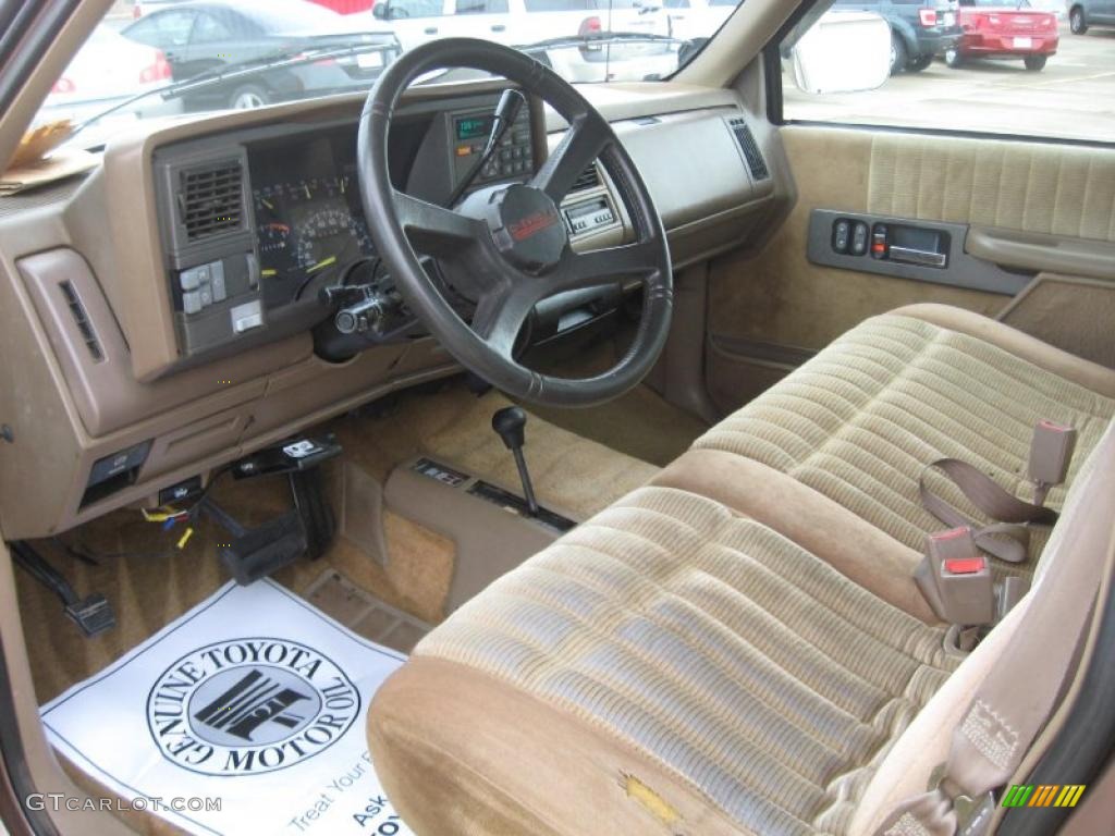 Beige Interior 1994 Chevrolet C/K K1500 Regular Cab 4x4 Photo #45974846