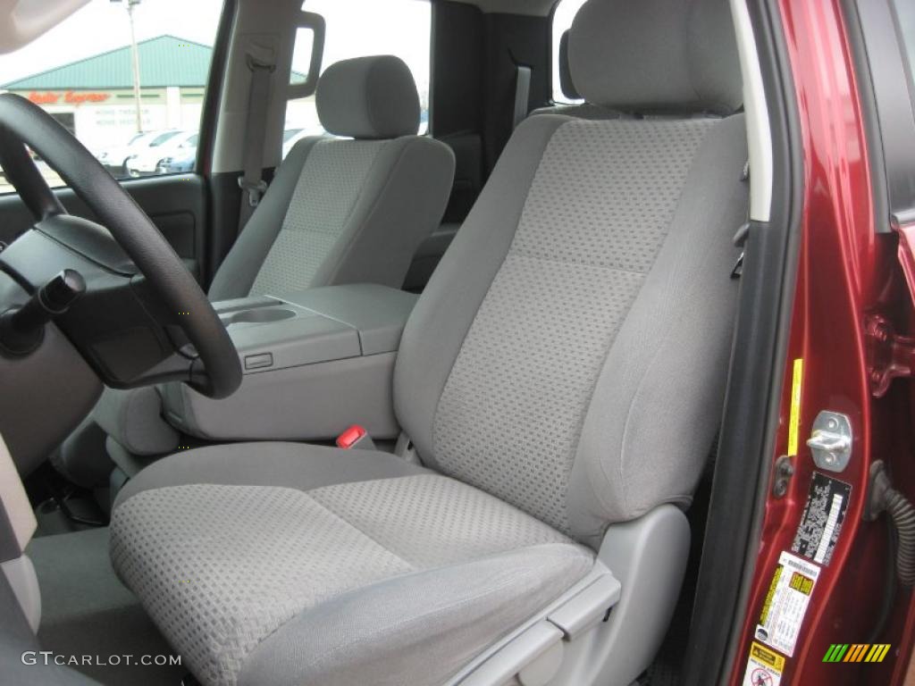 2010 Tundra Double Cab - Salsa Red Pearl / Graphite Gray photo #14