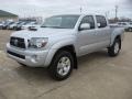 Front 3/4 View of 2011 Tacoma V6 TRD Sport PreRunner Double Cab