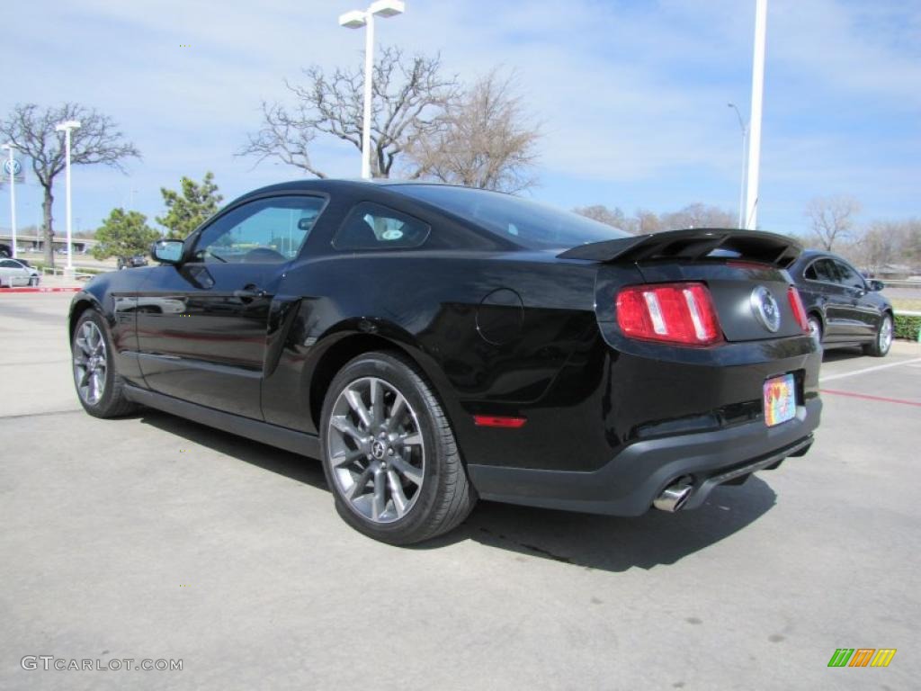 2011 Mustang GT/CS California Special Coupe - Ebony Black / Charcoal Black photo #3