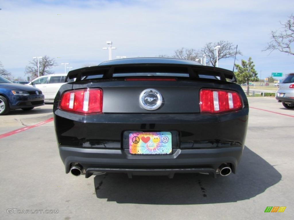 2011 Mustang GT/CS California Special Coupe - Ebony Black / Charcoal Black photo #4