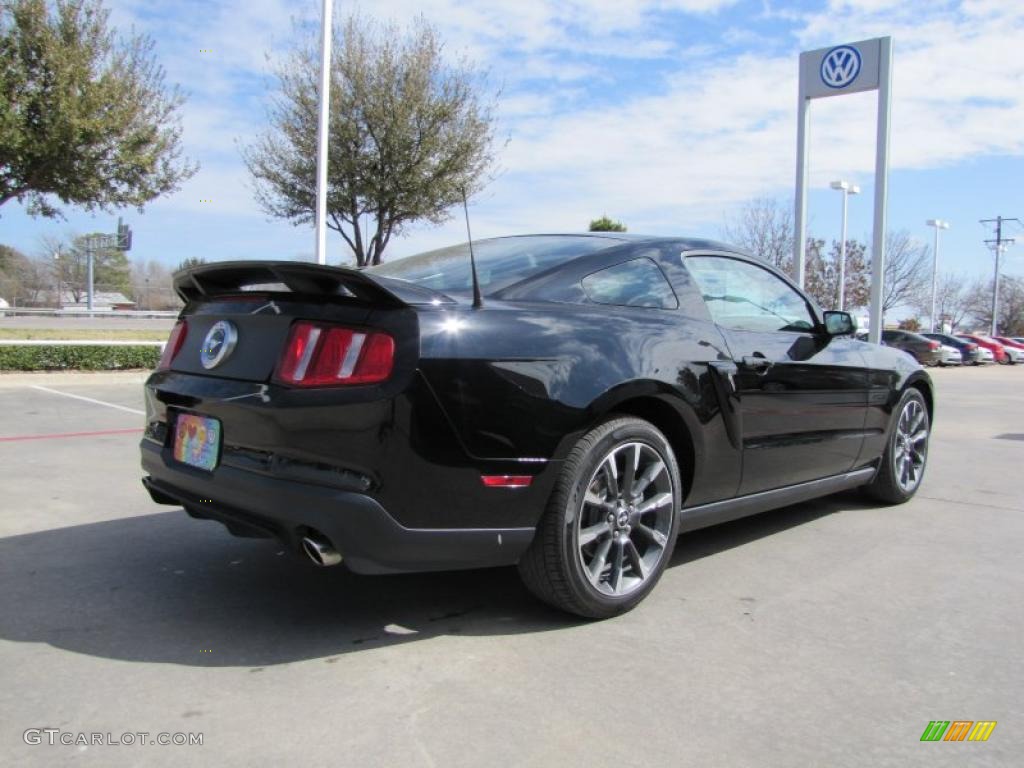 2011 Mustang GT/CS California Special Coupe - Ebony Black / Charcoal Black photo #5