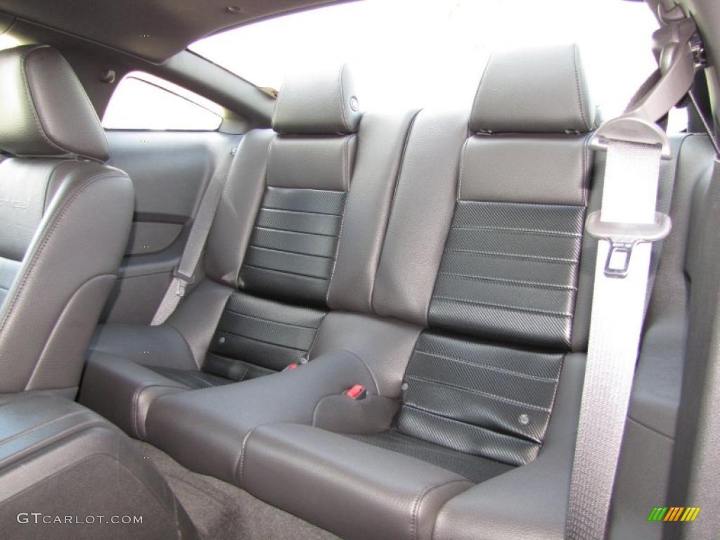 Charcoal Black Interior 2011 Ford Mustang GT/CS California Special Coupe Photo #45976088